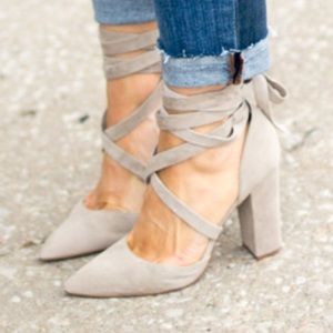 Like new Steve Madden leather heels